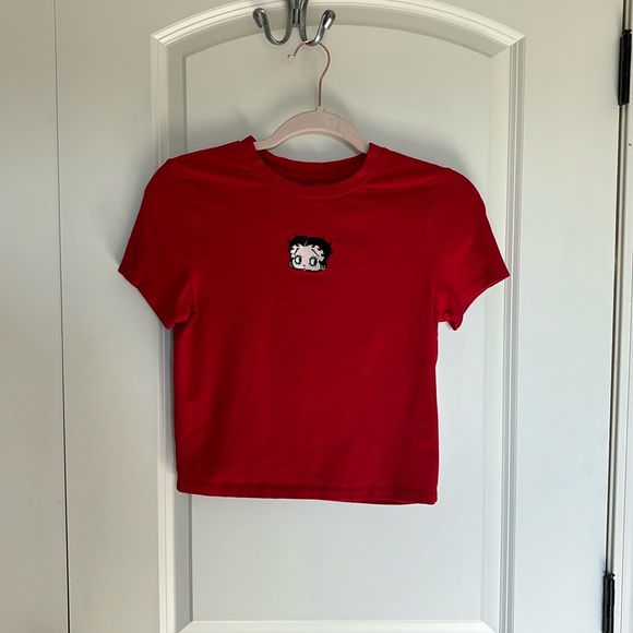 Betty Boop Baby Tee - Picture 1 of 3